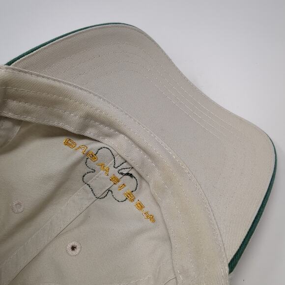 Budweiser Clover Slideback Baseball Hat Beige One Size Embroidered - Picture 9 of 11